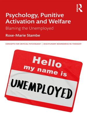 cover image of Psychology, Punitive Activation and Welfare